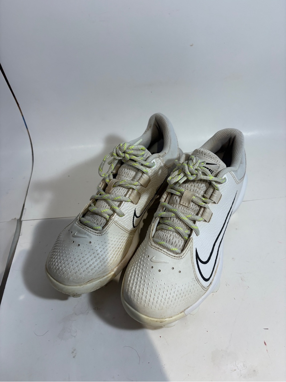 Womens Softball Cleats Size 7 Hyperdiamond 4 White Nike